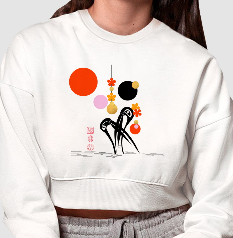 Leticia Aya Kamada - Cropped Moletom