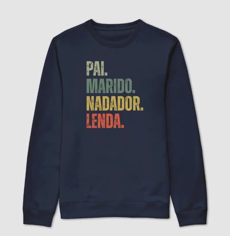 Pai. Marido. Nadador. Lenda.