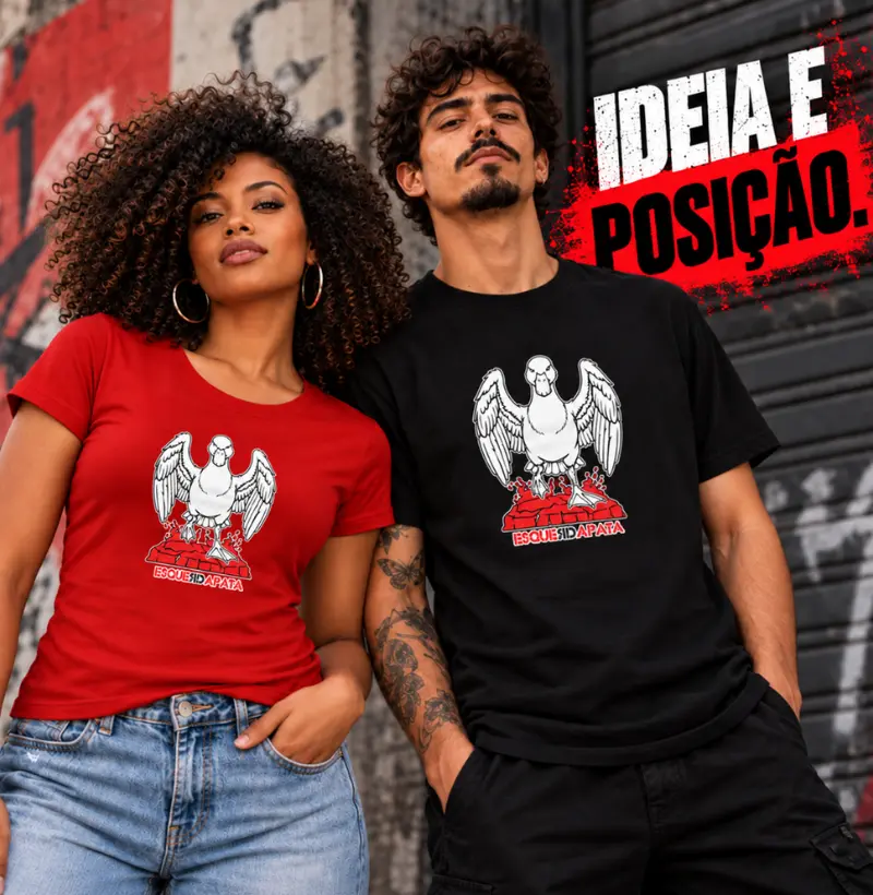 Camiseta Pata em Algodão | EsquerdaPata