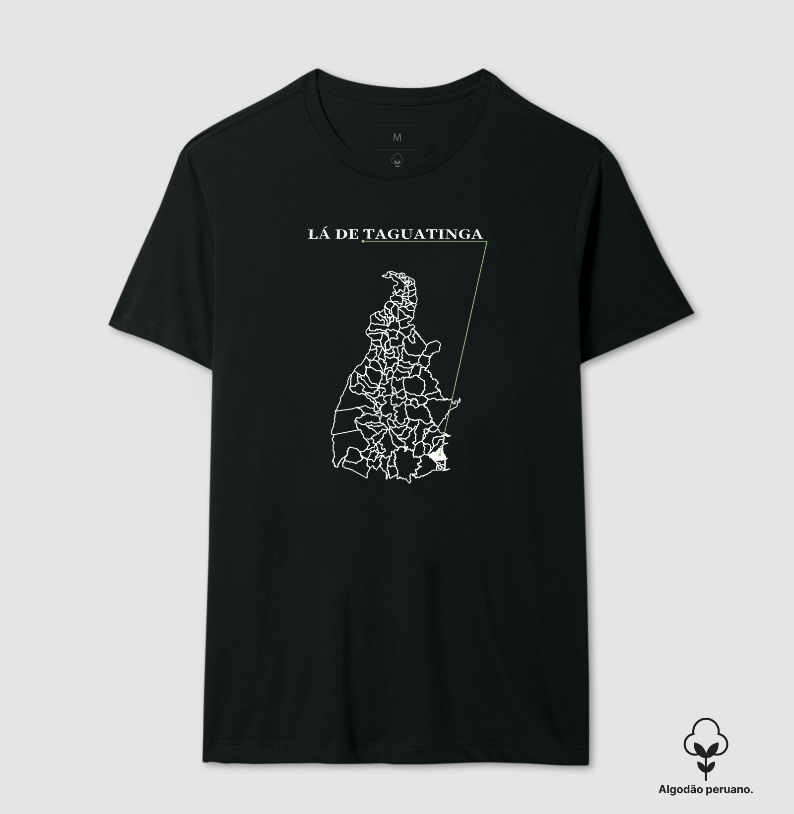 Taguatinga | Origem TO - Camiseta Algodão Peruano