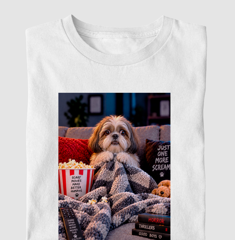 🎬🍿 Scary Movie Night — Shih Tzu Edition 👻🐾