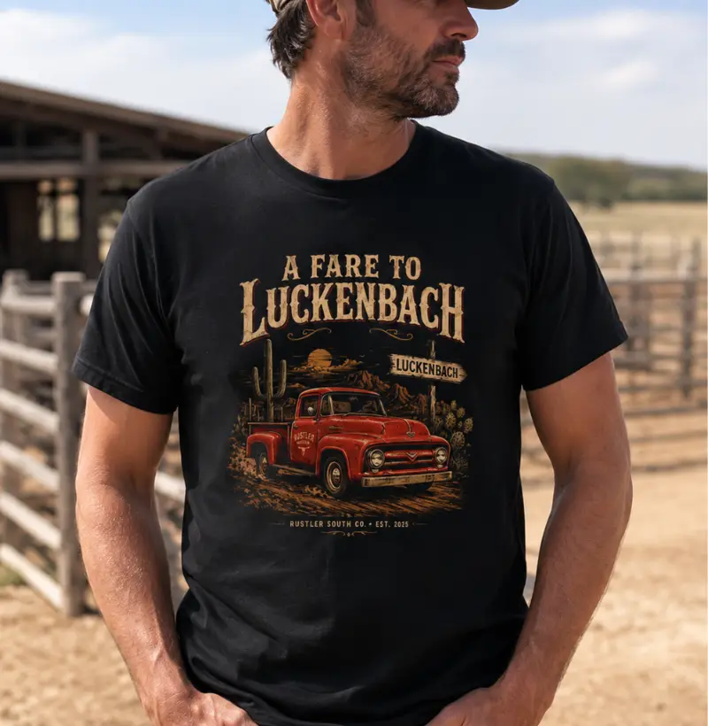 Camiseta Country Luckenbach