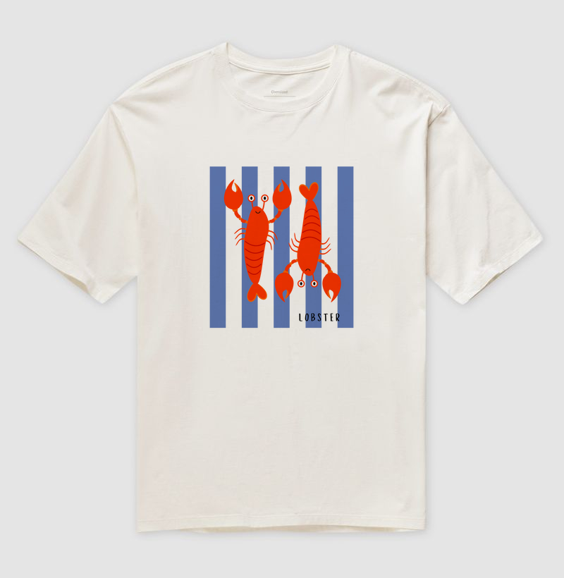 Lobster - Camiseta Oversized