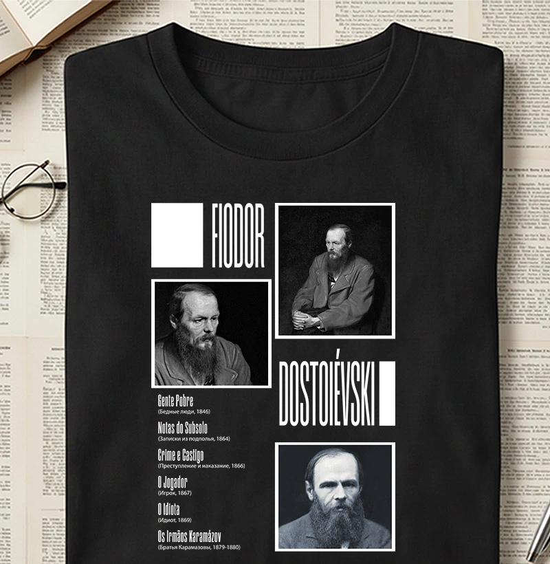 Camiseta - Dostoiévski Livros