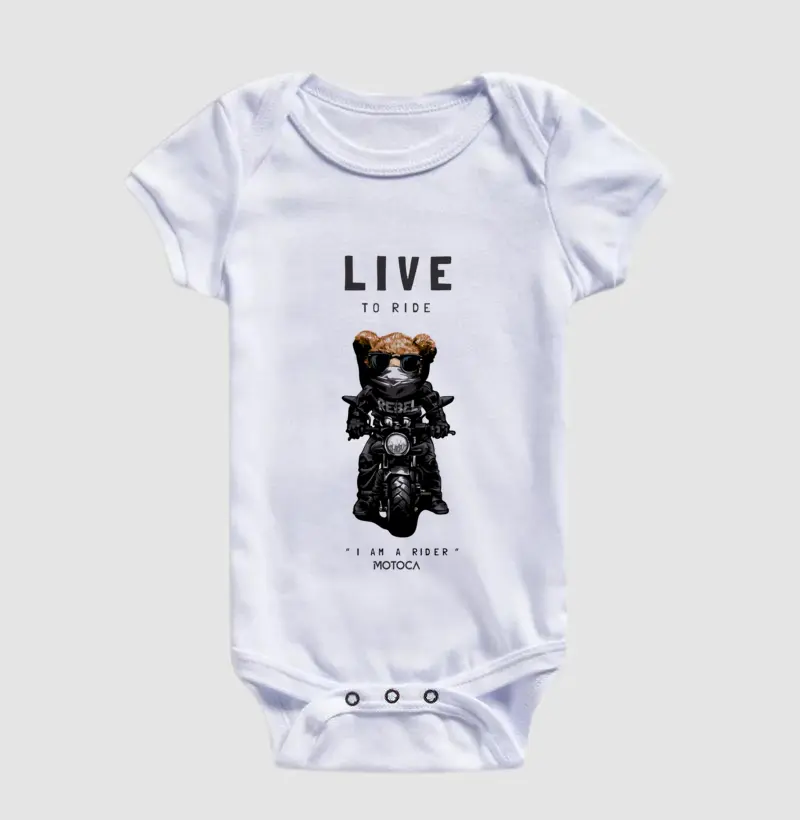 Body Live To Ride Bear WH