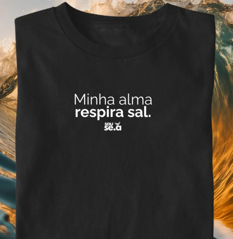 Minha alma respira sal