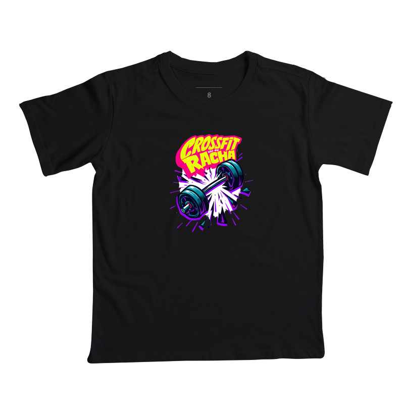 Camiseta CrossFit Vai ou Racha