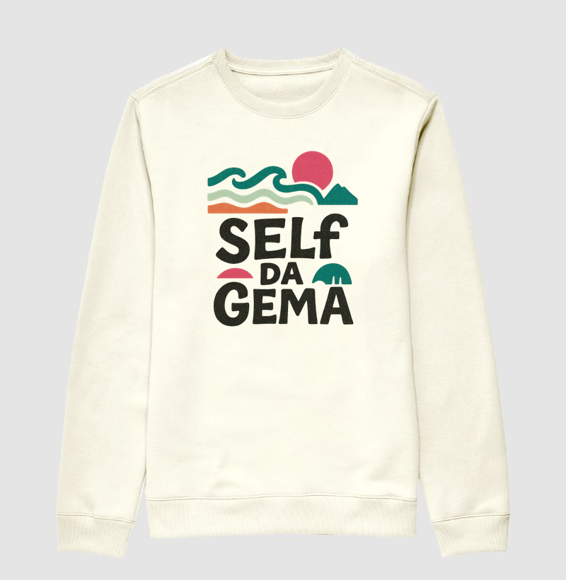 SELF DA GEMA - Suéter Moletom