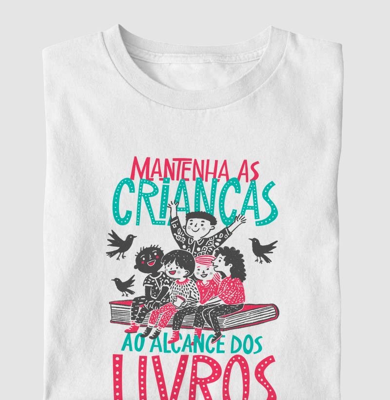 Mantenha as crianças ao alcance dos livros