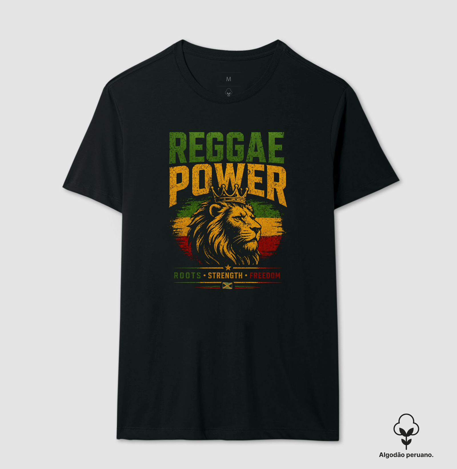 Reggae Power - Camiseta Algodão Peruano