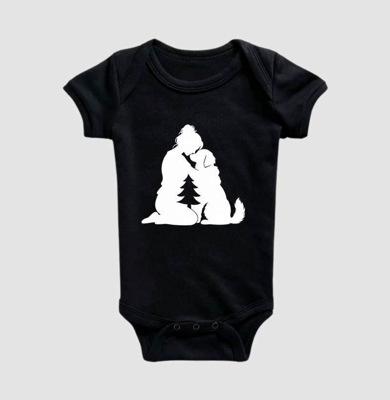 Abraço Amoroso & Árvore de Natal - Body Infantil