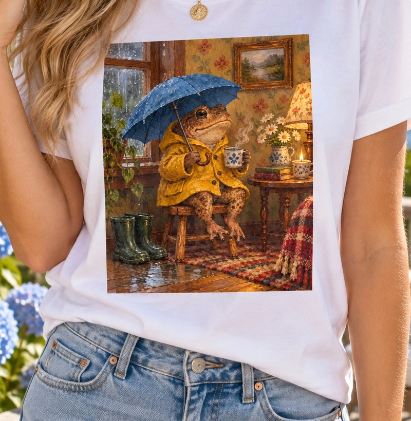 Dia de Chuva — Edição Pintura