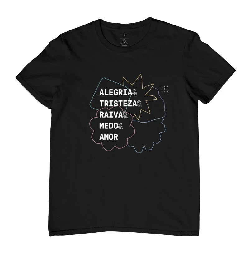 Camiseta " As emoções têm nomes"