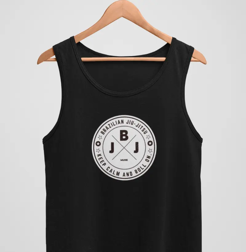 TankTop Emblem Keep Calm And Roll On