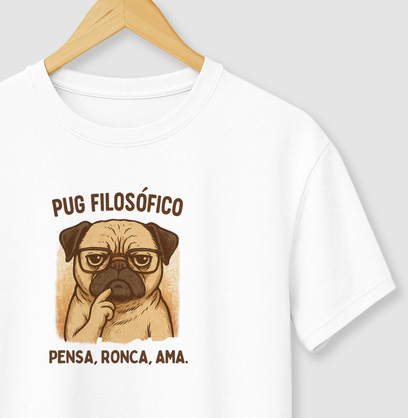 Silêncio, Pug Pensando