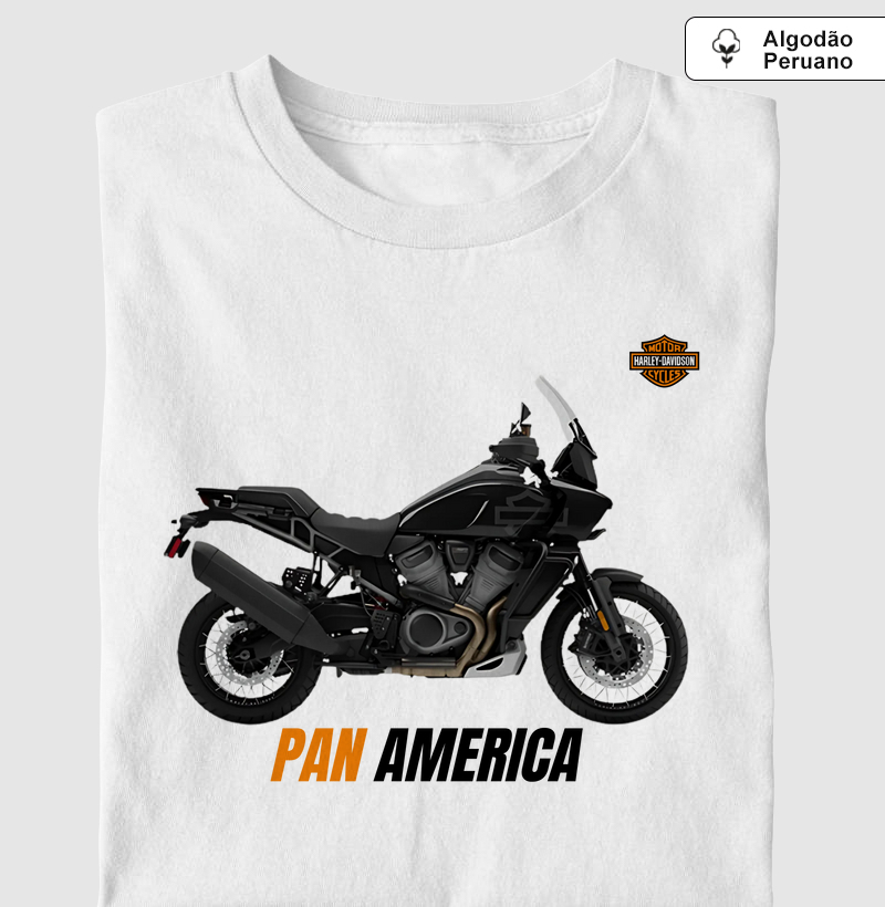 Supreme Harley Davidson Pan America preta (tecido algodão peruano)