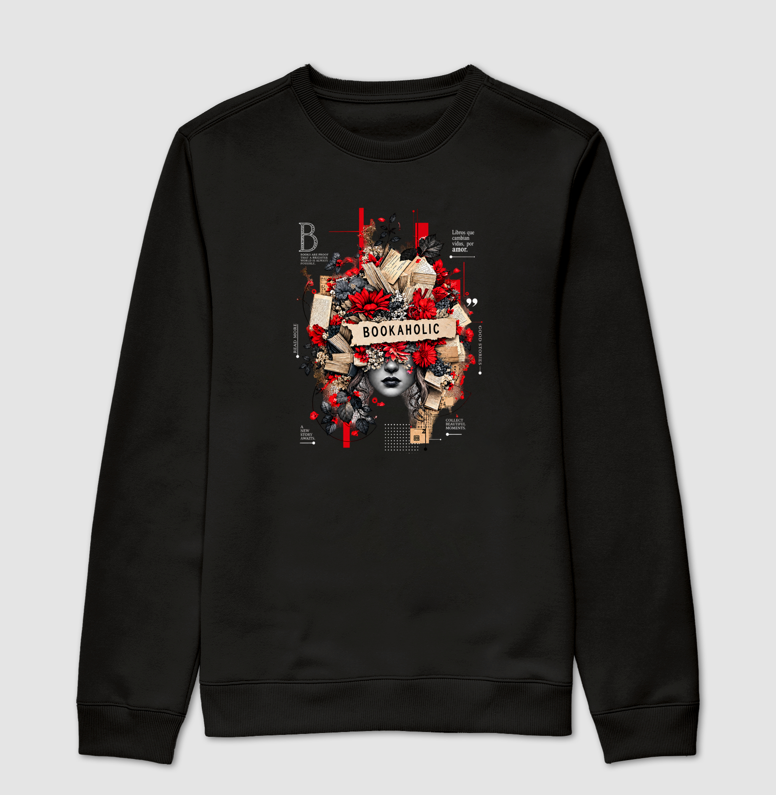 Bookaholic releitura  - Suéter Moletom