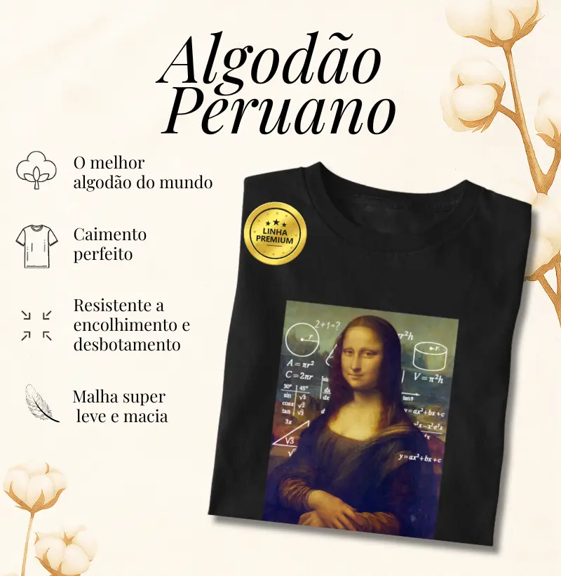 Algodão Peruano - Fórmula do Sorriso