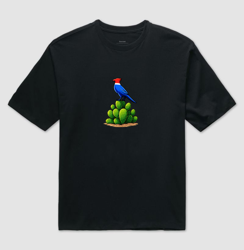 "Sertão é força, sertão é estilo, vista a resistência do Nordeste." - Camiseta Oversized