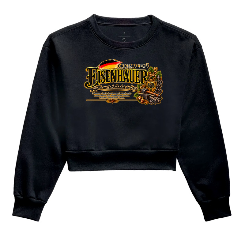 Eisenhauer  - Cropped Moletom