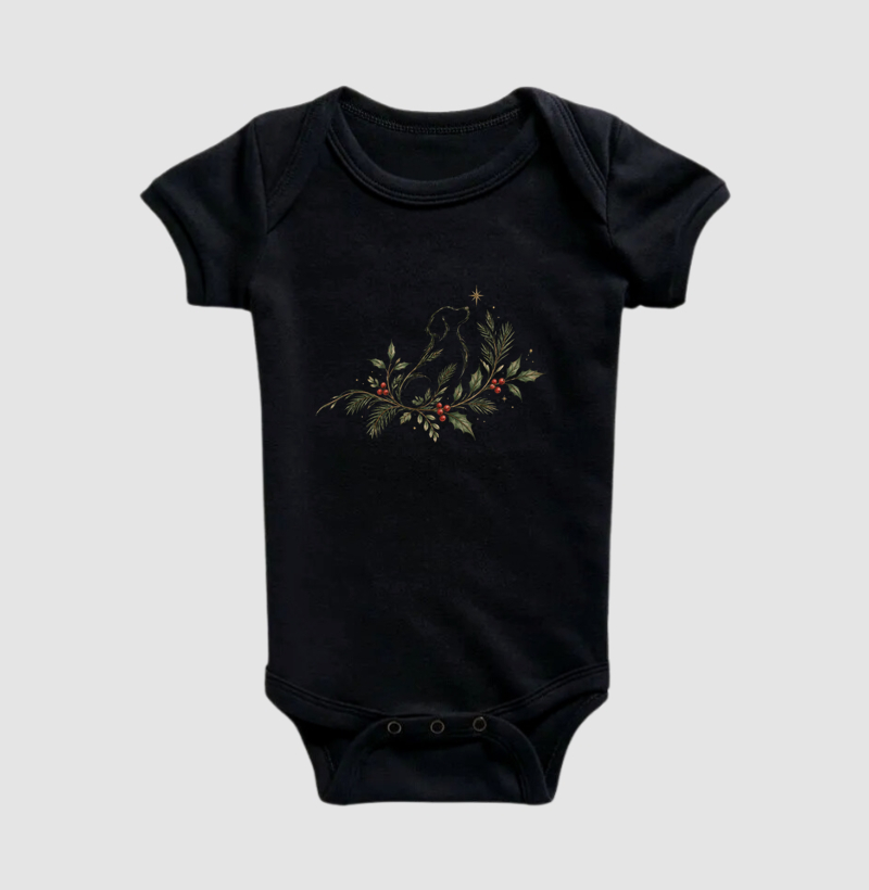 Raminho Natalino - Body Infantil