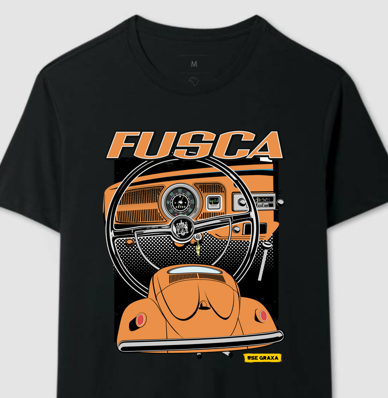 Fusca com Painel Laranja
