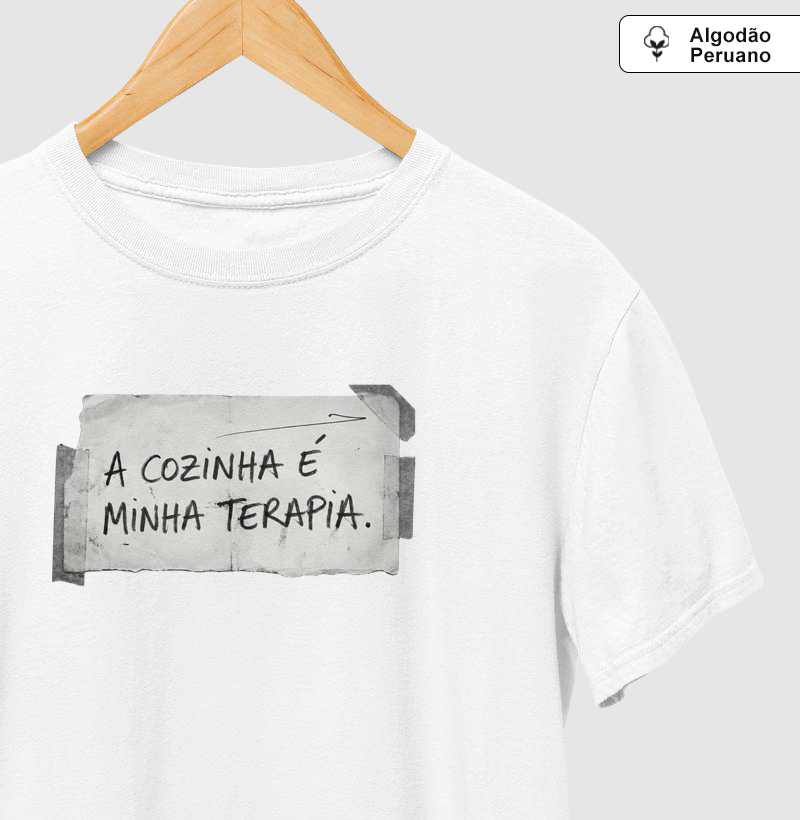 A cozinha é minha terapia.