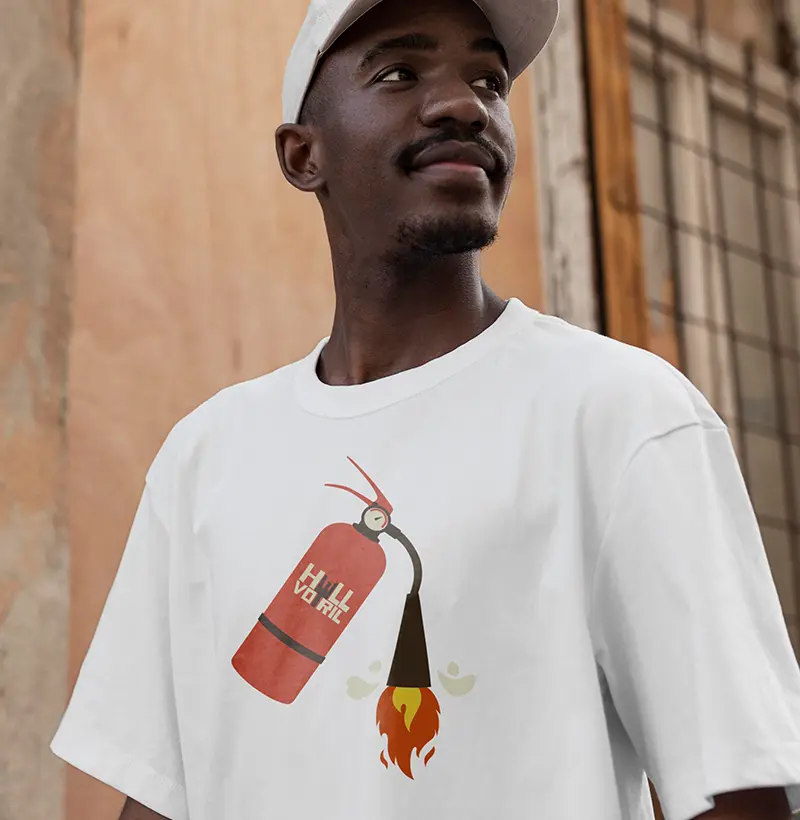 Camiseta Pode Vir Quente