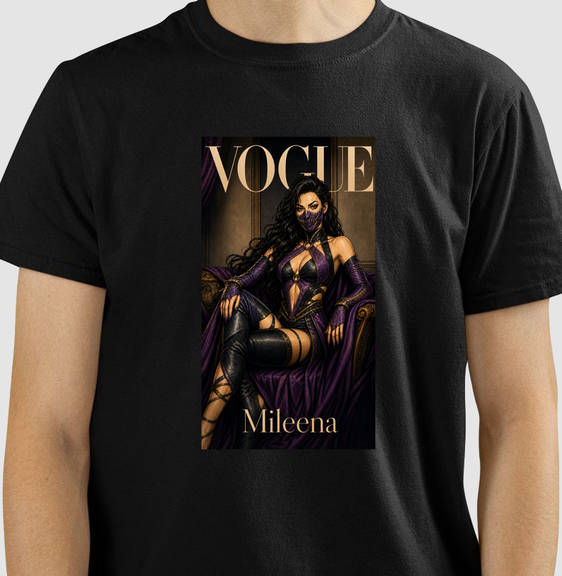 Vogue Mileena | Coleção Ô Bicha - Camiseta