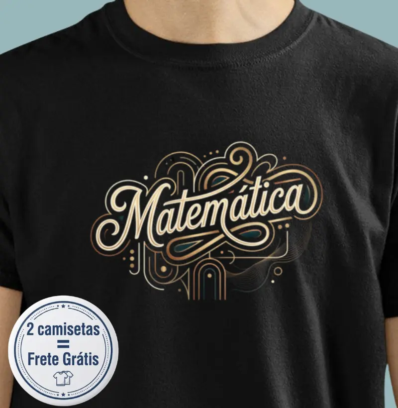 Camiseta Premium Matemática