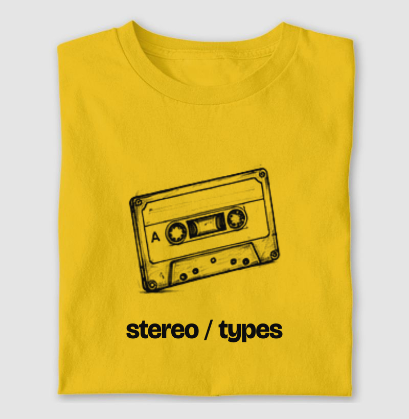 Fita Cassete · Ilustrado · STEREO TYPES