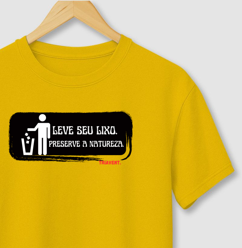 Camiseta Leve seu Lixo.