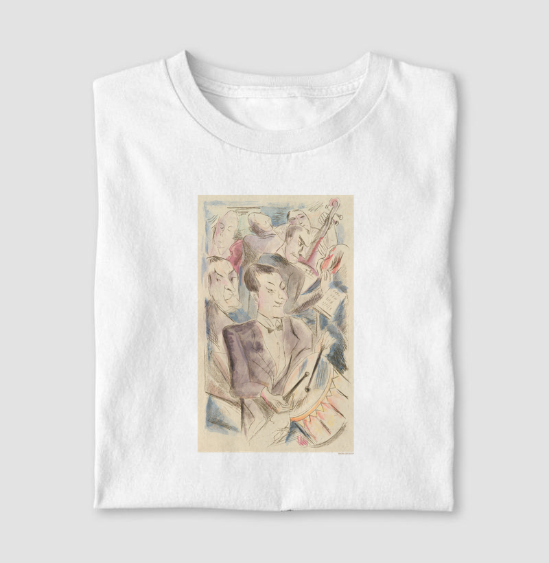 Jazz Band  - Rudolf Großmann - Camiseta