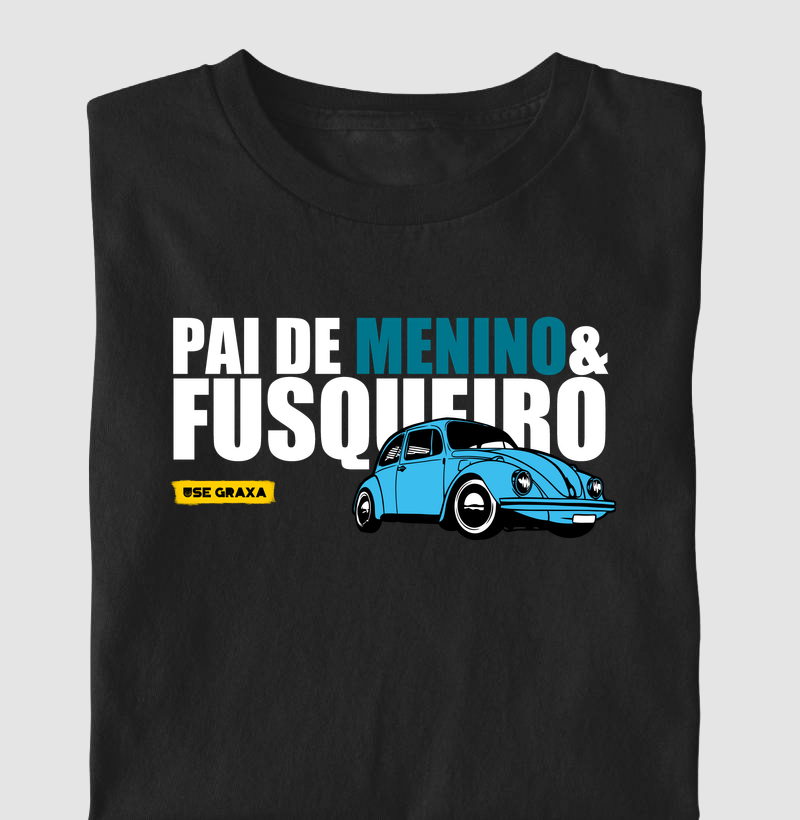 Pai de Menino e Fusqueiro Azul
