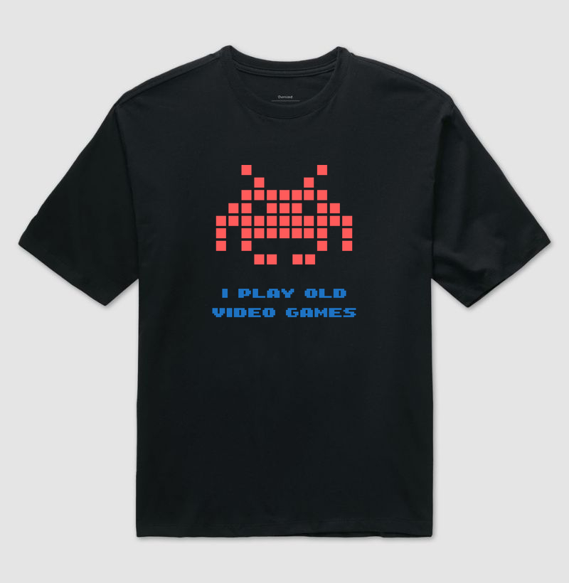 Pixel Alien Gamer – Think Tee