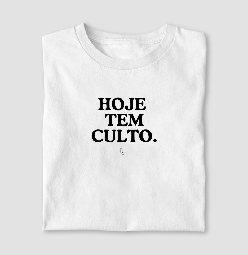 Hoje tem culto