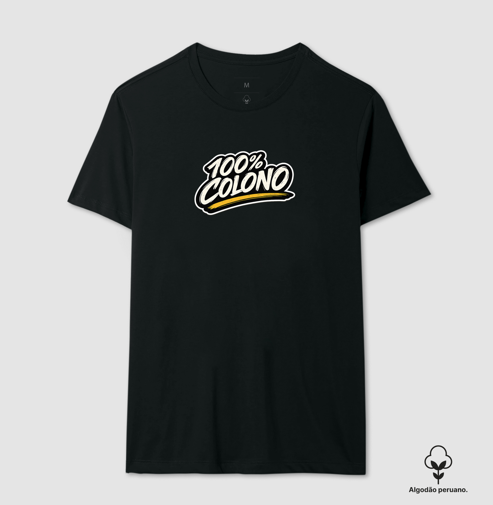 100% Colono - Camiseta Algodão Peruano