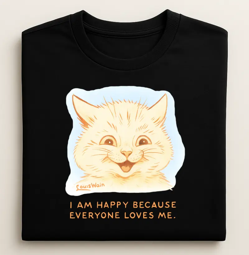I Am Happy Because Everyone Loves Me – Louis Wain