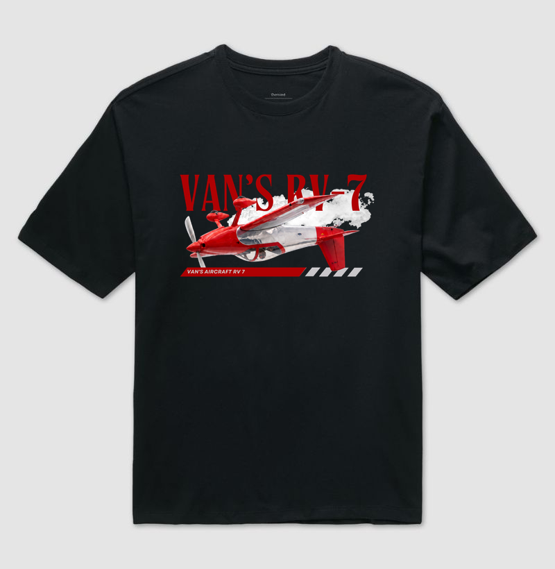 VAN´S RV-7 - Camiseta Oversized