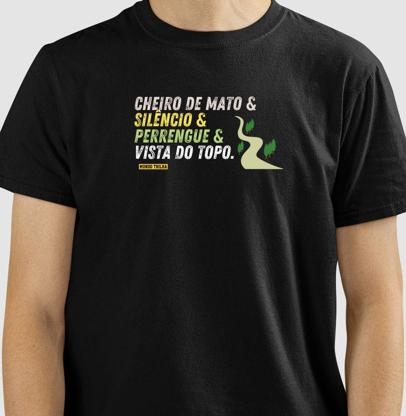 Camiseta Cheiro de Mato