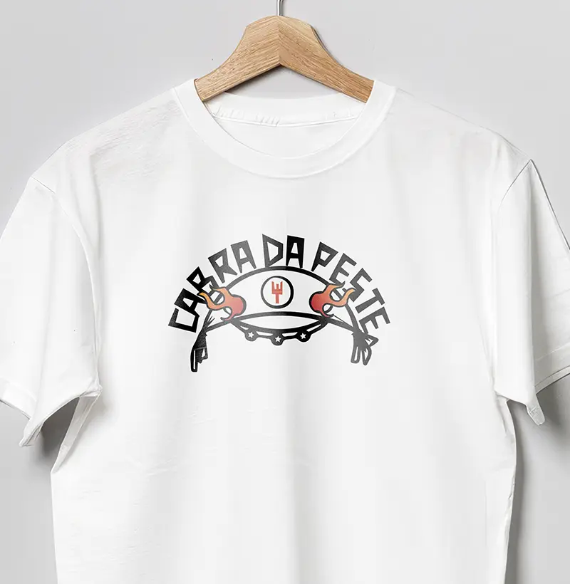 Camiseta Cabra da Peste