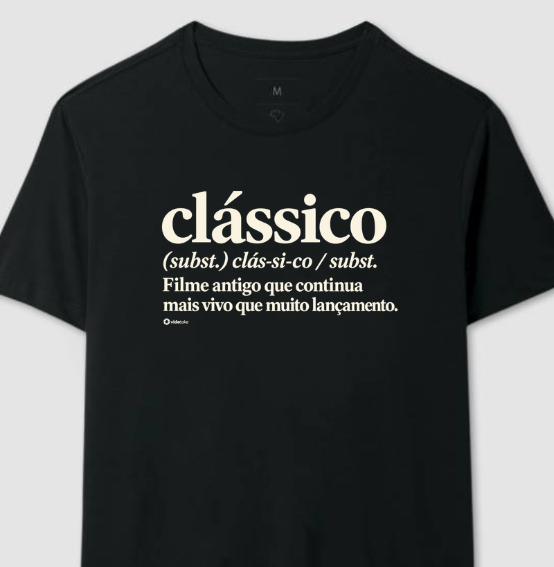 Camiseta Clássico – Cinema