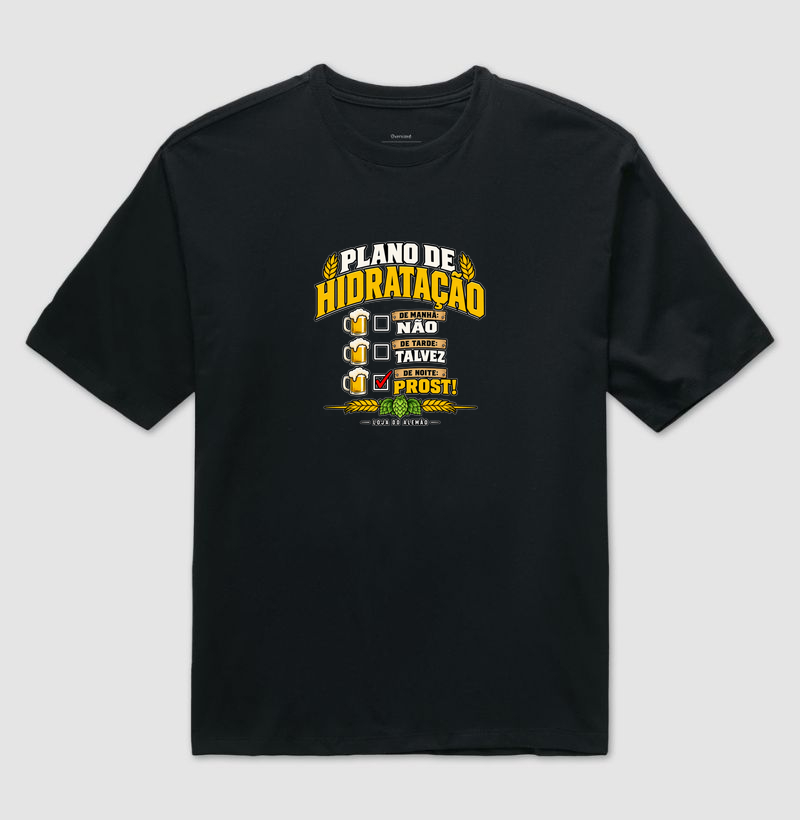 Plano de Hidratação — Prost - Camiseta Oversized