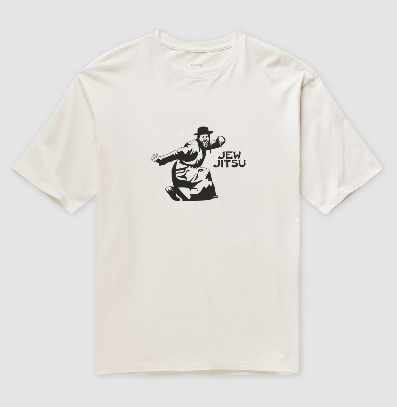 Jew Jitsu - Camiseta Oversized