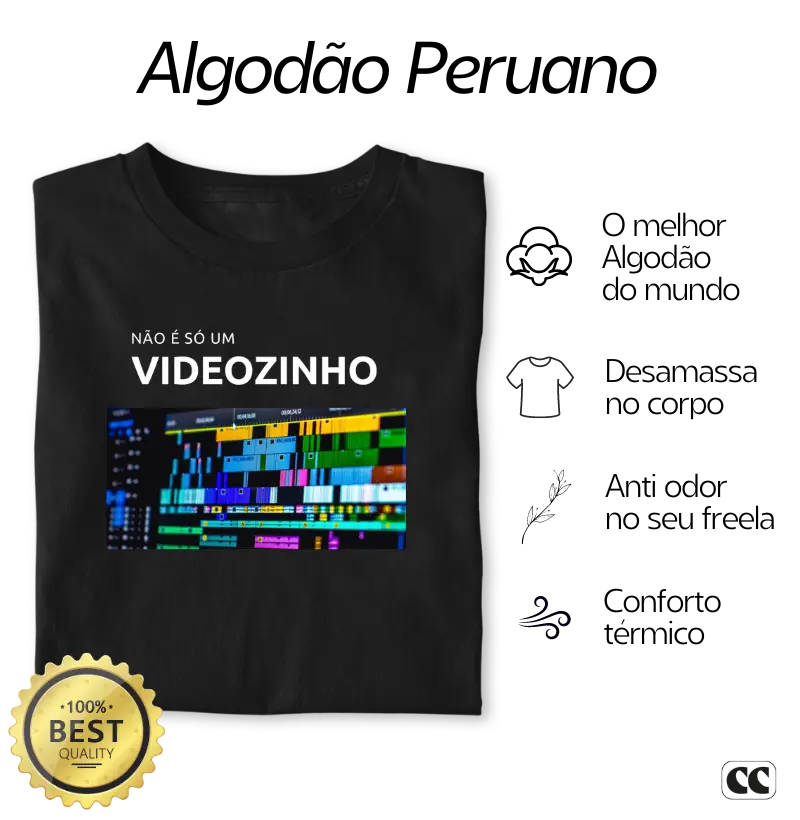 Não é só um videozinho - Algodão Peruano