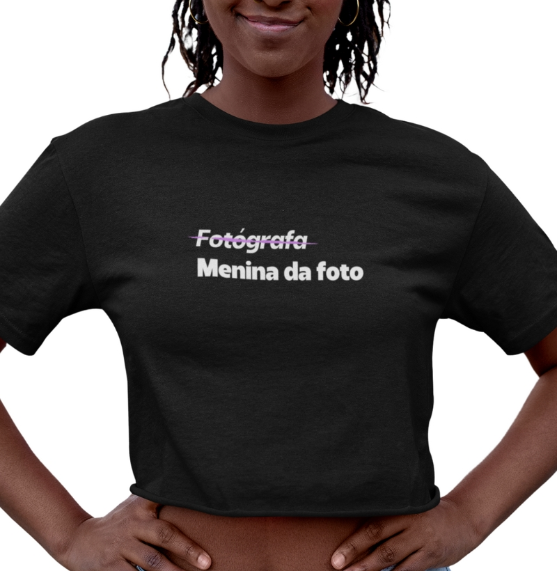 Cropped - Menina da Foto