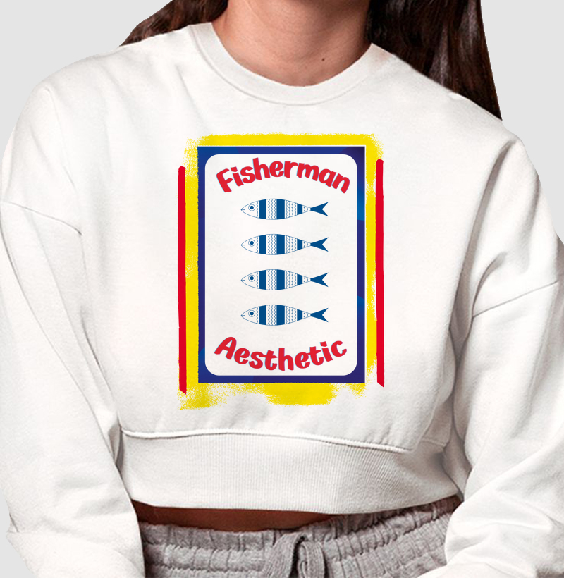 Moletom Cropped - Fisherman Aesthetic