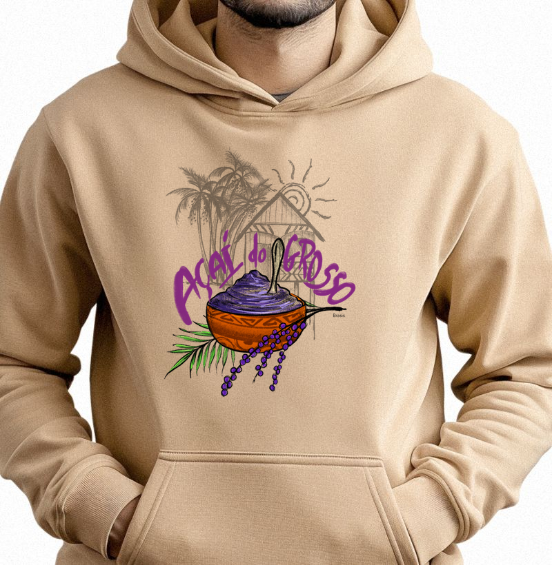 Estampa "Açaí do grosso"