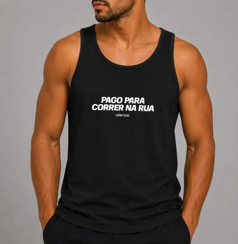 Regata unissex - Pago para correr na rua