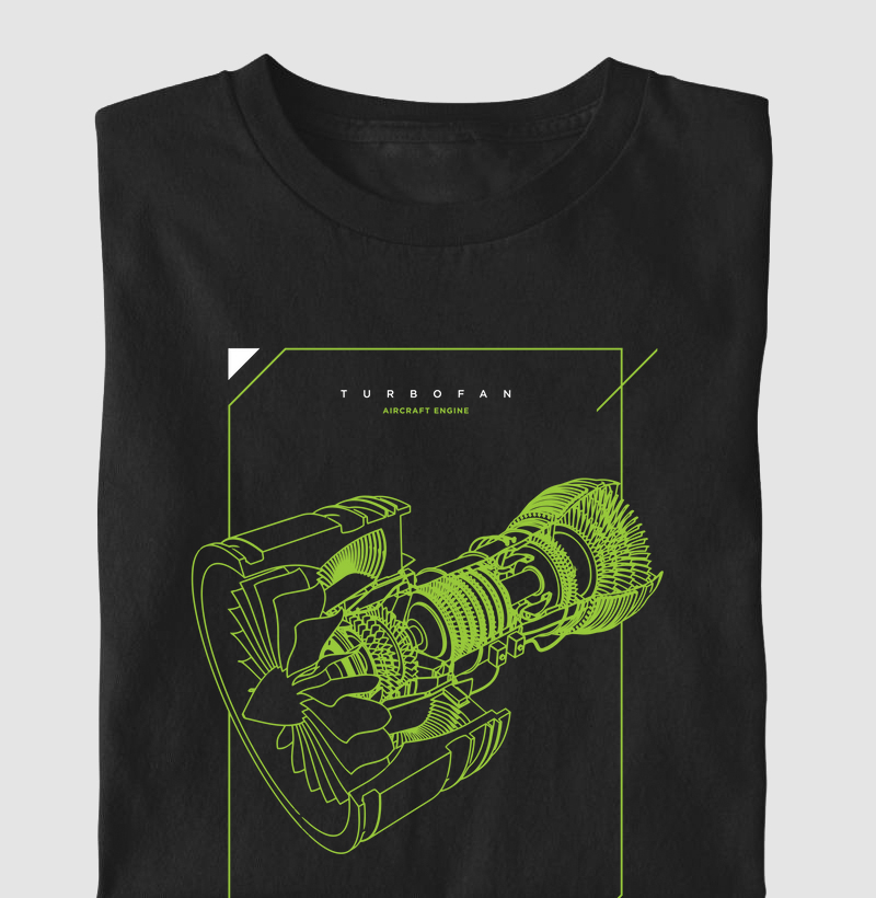 Camiseta Infantil - Turbofan 